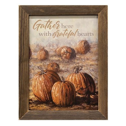 Gather Here Pumpkins Print 12