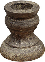 Antique White Aged Candle Cup (Pack of 4)