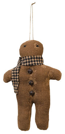 Gingerbread Cookie w/ Scarf  (Pack of 4)