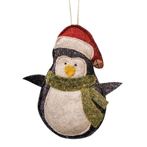 Felt Penguin Ornament (Pack of 4)