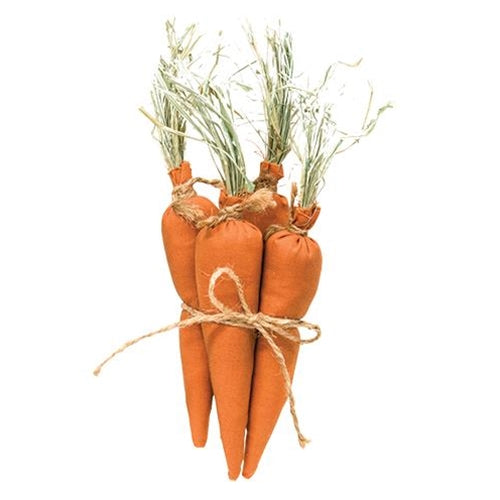 4/Set Primitive Fabric Carrots (Pack of 2)