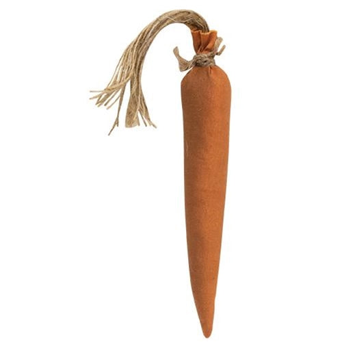 Primitive Fabric & Jute Carrot (Pack of 4)