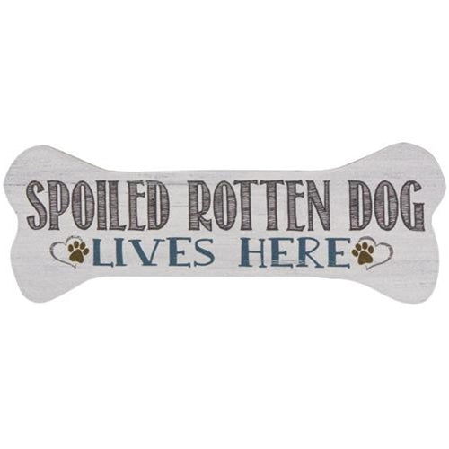 Spoiled Dog Bone Magnet (Pack of 4)