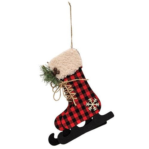 Lodge Skate Ornament (Pack of 2)