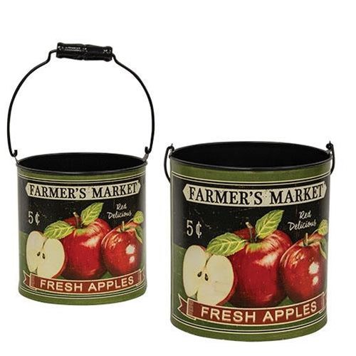 2/Set Apple Buckets