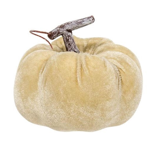 Velvet Beige Pumpkin (Pack of 4)