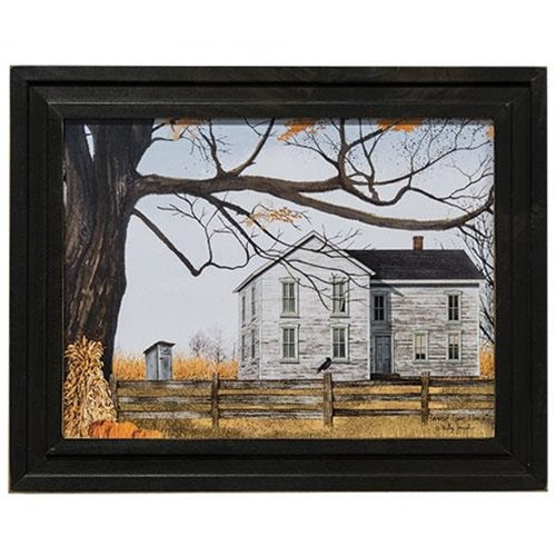Harvest Time House Framed Print