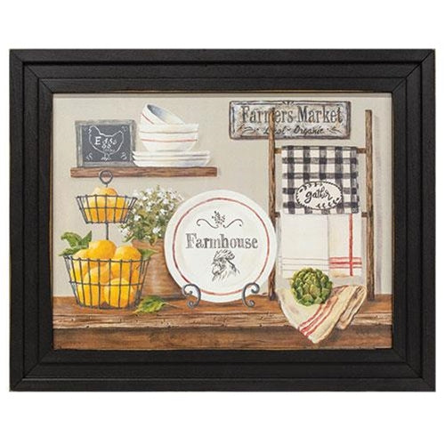 Farmhouse Kitchen #2 Framed Print 12x16