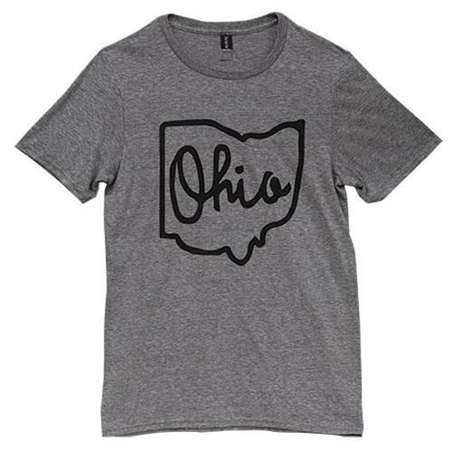 Ohio T-Shirt Heather Graphite Small