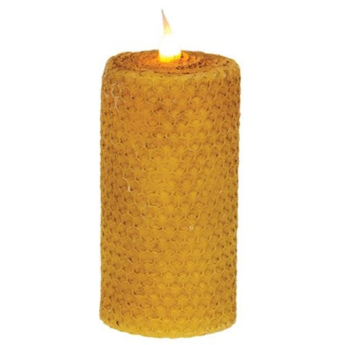 Wrapped Honeycomb LED Pillar 2