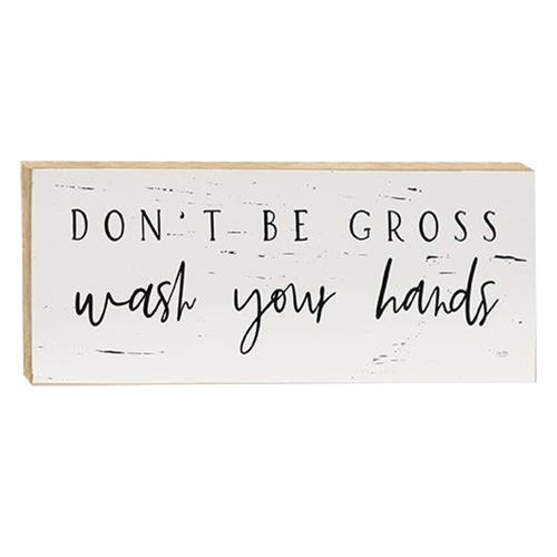 Don't Be Gross Block (Pack of 4)