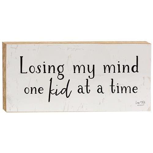 Losing My Mind Block (Pack of 4)