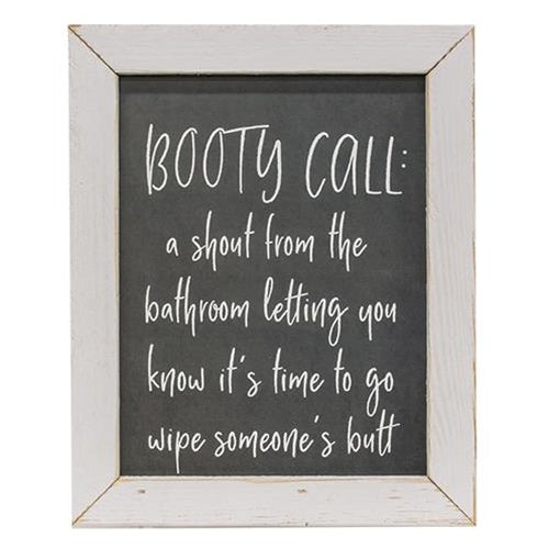 Booty Call Framed Print (Pack of 2)