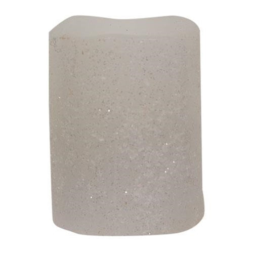 White Frosty Timer Votive 2