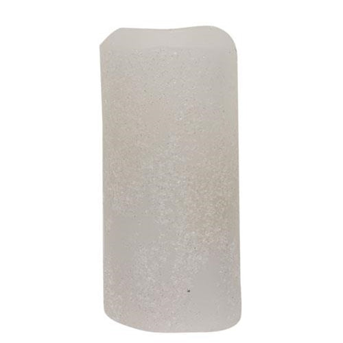 White Frosty Timer Votive 2