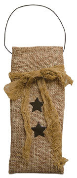 Star Burlap Bag 6