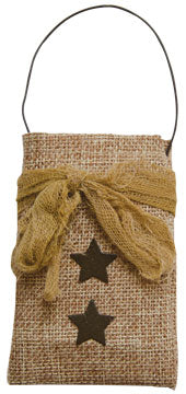 Star Burlap Bag 4
