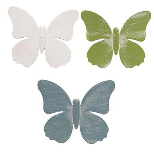 ^Pastel Butterfly Magnet 3 Asstd. (Pack of 4)