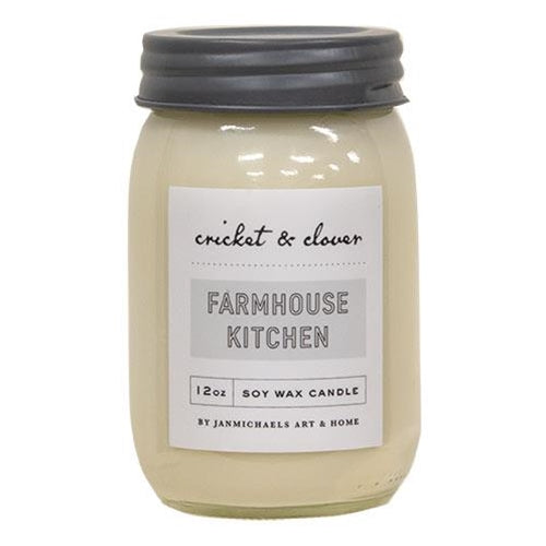 Farmhouse Kitchen Jar Candle 12oz (Pack of 2)