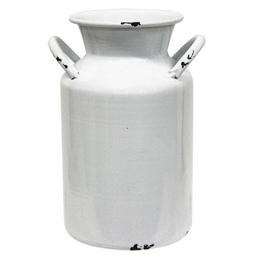 Shabby Chic Metal Milk Can