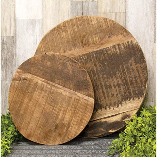 2/Set Wooden Round Risers
