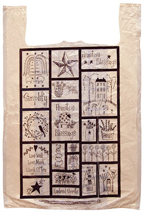 500/Pkg Primitive Blessings Plastic Bags 30x20x10