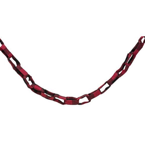 Red & Black Buffalo Check Garland 7ft