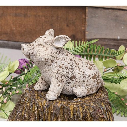 Medium Resin Pig (Pack of 2)