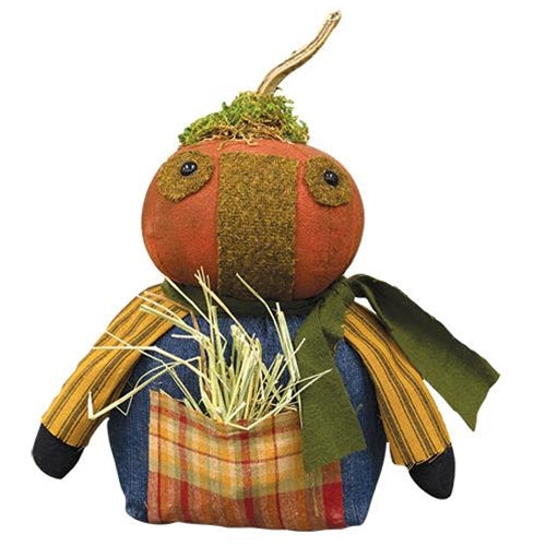 Farmer Pumpkin Doll