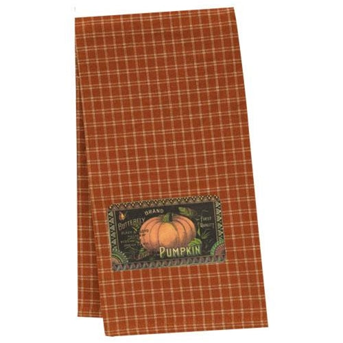 Butterfly Brand Pumpkin Dish Towel (Pack of 2)