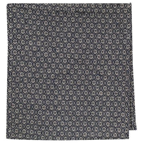 Navy & Cream Cherry Blossom Short Runner (Pack of 2)