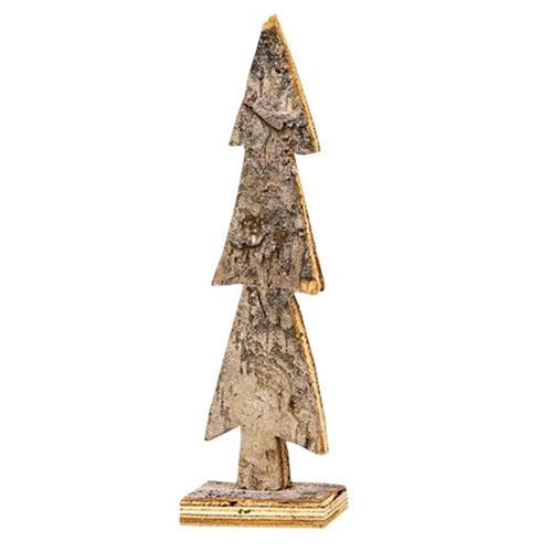 Medium Birch Bark Tree  (Pack of 4)
