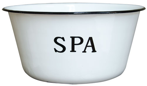 Enamelware Spa Bowl (Pack of 2)