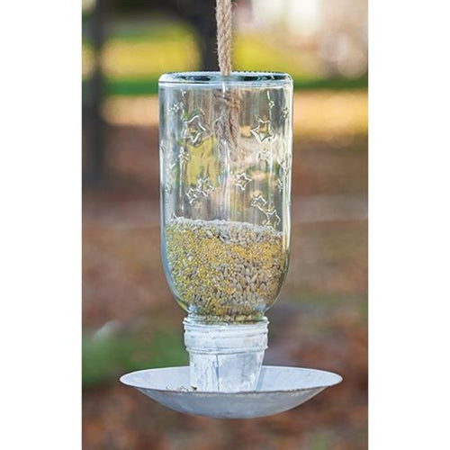 Mason Jar Bird Feeder