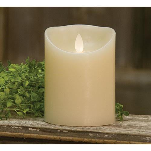 Ivory Flicker Pillar 4