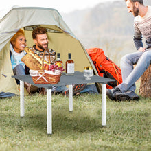 Load image into Gallery viewer, Folding Outdoor Camping Table with Carrying Bag for Picnics and Party-Gray
