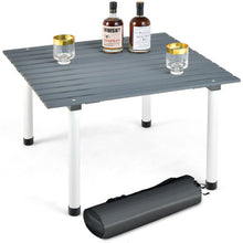 Load image into Gallery viewer, Folding Outdoor Camping Table with Carrying Bag for Picnics and Party-Gray
