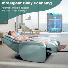 Load image into Gallery viewer, Full Body Zero Gravity Massage Chair with Pillow-Green
