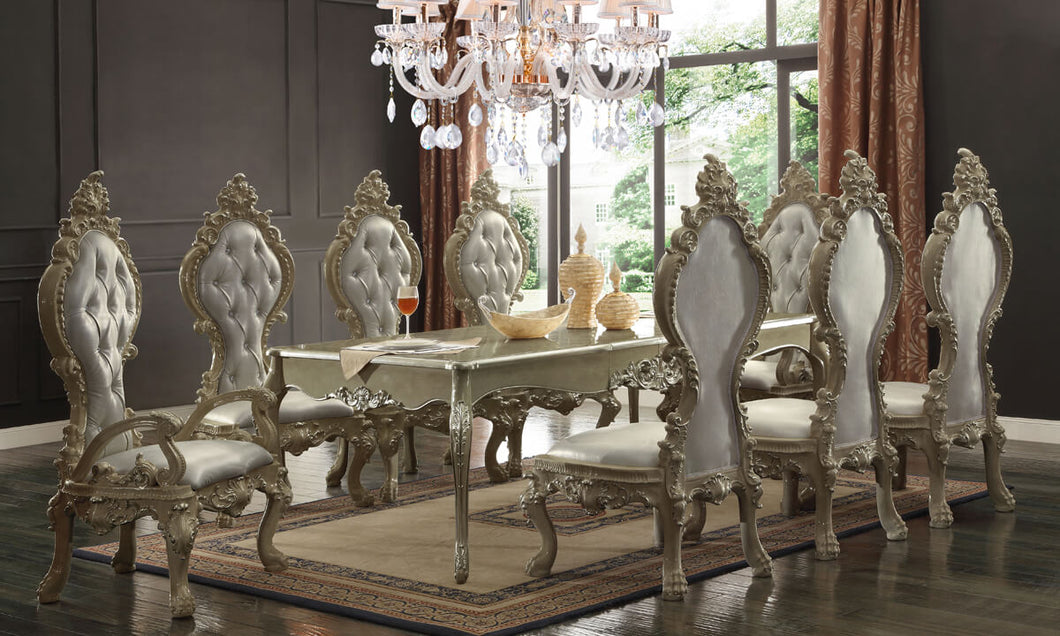 HD-13012-G - 9PC DINING TABLE SET