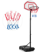 Load image into Gallery viewer, Height Adjustable Basketball Hoop with 2 Nets and Fillable Base
