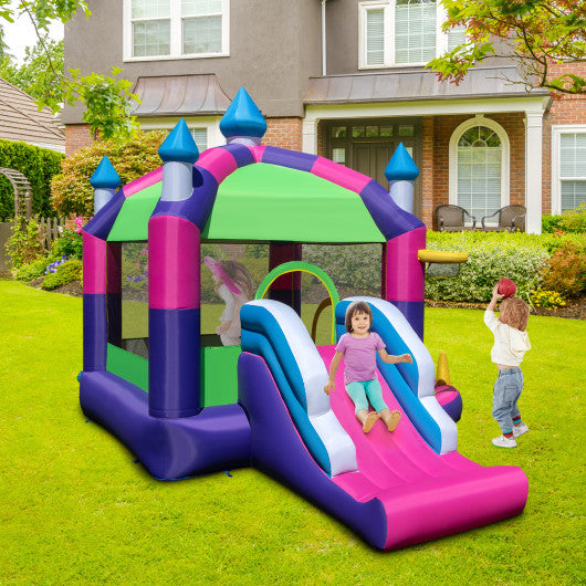Inflatable Bounce Castle with Sun Roof and Slide