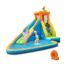 Load image into Gallery viewer, Inflatable Water Slide Kids Bounce House with 750W Blower
