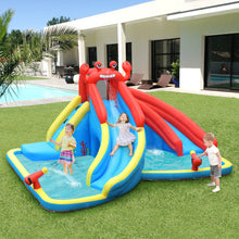 Load image into Gallery viewer, Inflatable Water Slide Bounce House with Water Cannon and 750W Air Blower
