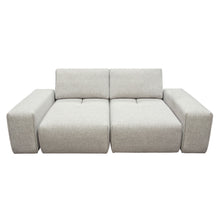Load image into Gallery viewer, Jazz Modular 2-Seater with Adjustable Backrests in Light Brown Fabric by Diamond Sofa
