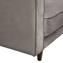 Load image into Gallery viewer, Juniper Tufted Chair in Champagne Grey Velvet by Diamond Sofa
