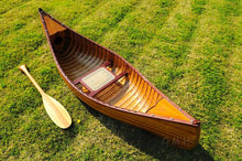 Load image into Gallery viewer, 6 ft Wooden Canoe with ribs
