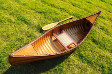 Load image into Gallery viewer, 6 ft Wooden Canoe with ribs

