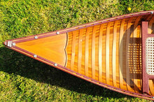 Load image into Gallery viewer, 6 ft Wooden Canoe with ribs
