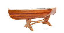 Load image into Gallery viewer, Wooden Canoe Table 5 ft
