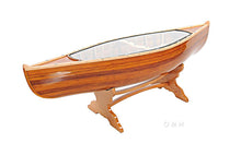 Load image into Gallery viewer, Wooden Canoe Table 5 ft
